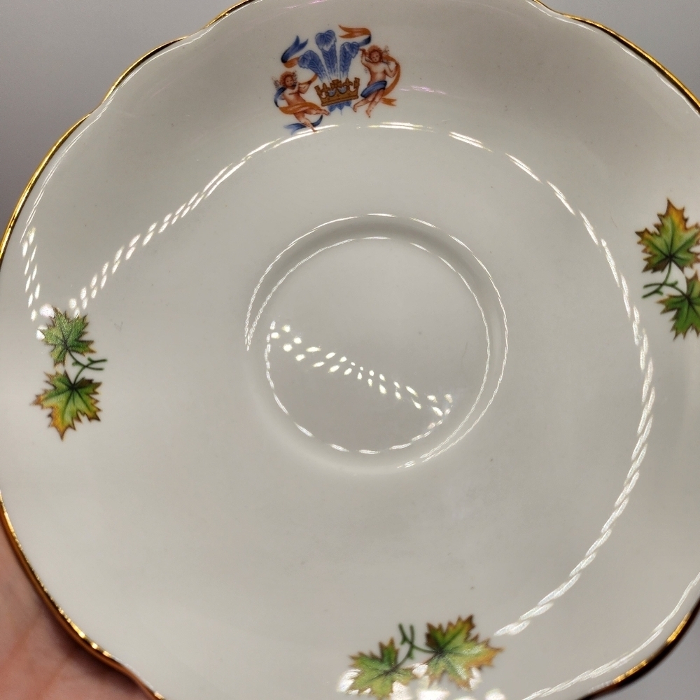 Prince Charles Lady Diana Bone China Teacup & Saucer 1983 Universary Games - Picture 4 of 14